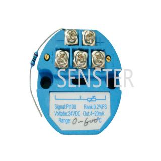 Temperature Transmitter with Pt100 Input